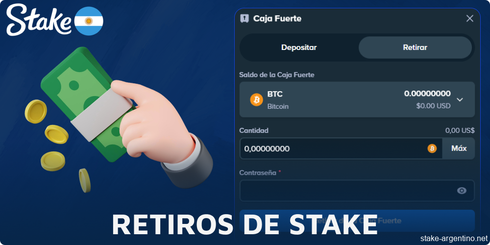 Guía sobre cómo retirar ganancias de Stake para jugadores de Argentina